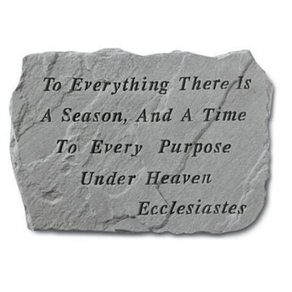 Kay Berry Inc Kay Berry- Inc. 69120 To Everything There Is A Season - Memorial 18 Inches x 13 Inches 69120 - main